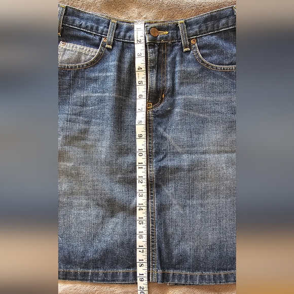 Dex by Quicksilver jean pencil skirt size 3 - Picture 5 of 6